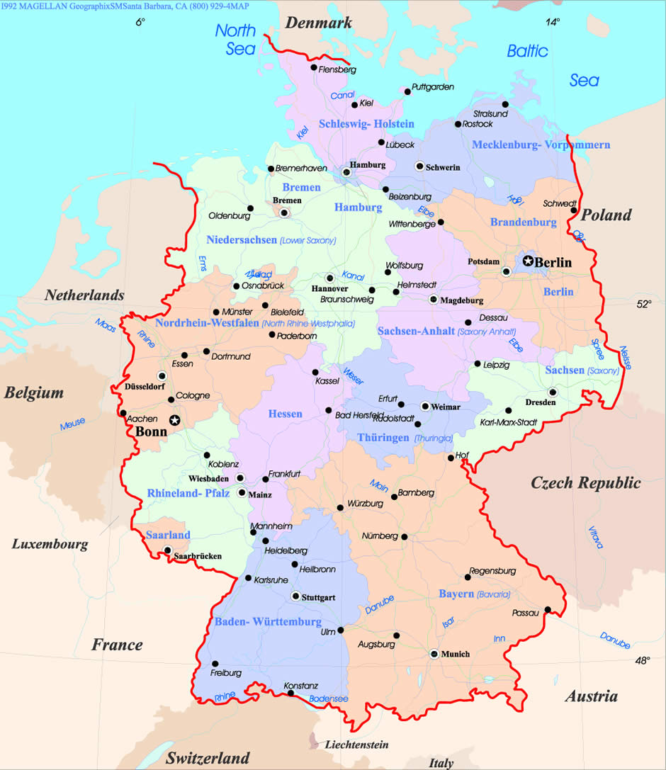 Regensburg karte